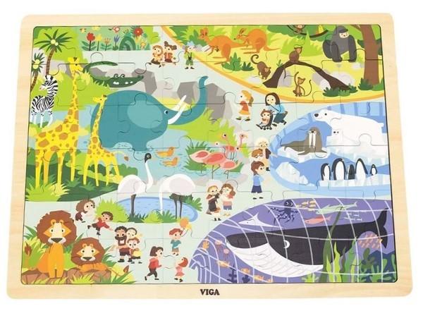 Puzzle VIGA Grădina zoologică (44587)