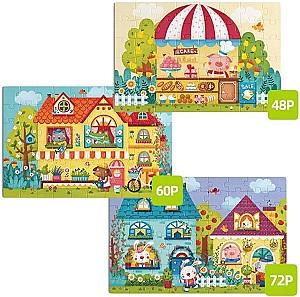 Puzzle Mideer Orășelul de basm (MD1645)