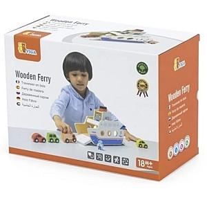 Set de jucarii VIGA Feribot din lemn (44684)
