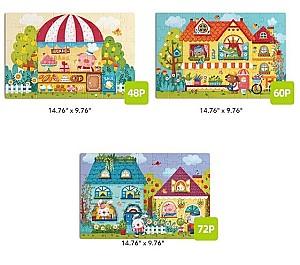 Puzzle Mideer Orășelul de basm (MD1645)