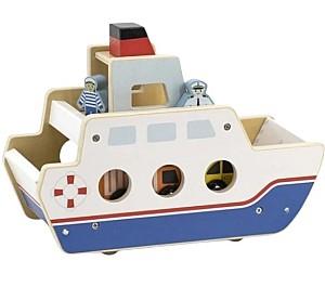 Set de jucarii VIGA Feribot din lemn (44684)