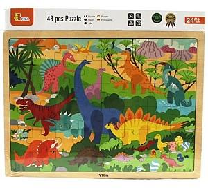 Puzzle VIGA Dinozauri (44584)
