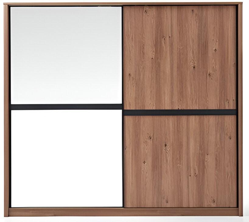 Dulap-cupe Dogtas SOLID 240cm Natural (Maro)