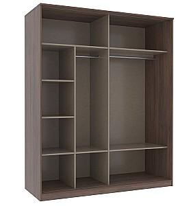 Dulap-cupe Dogtas NOVA 180cm Nuc (Maro)/Cappuccino