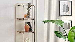 Raft de perete Dogtas MILENA 70cm Crem/Bronz