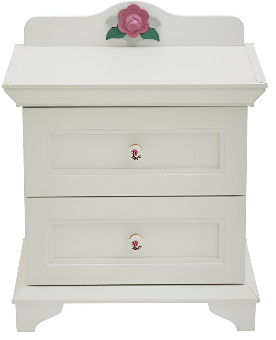 Noptiera Dogtas SECRET GARDEN Alb