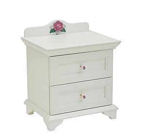 Noptiera Dogtas SECRET GARDEN Alb