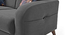 Canapea Dogtas HILDA GK2252 Velvet Gri Închis