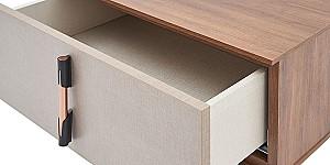 Noptiera Dogtas NOVA Nuc (Maro)/Cappuccino/Negru