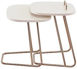 Masuta de cafea, reviste Dogtas MILENA Crem/Bronz