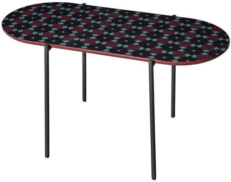 Masuta de cafea, reviste Dogtas FAUNA Ellipse Multicolor