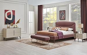 Pat Dogtas MILENA 180x200cm Nubuck Roz