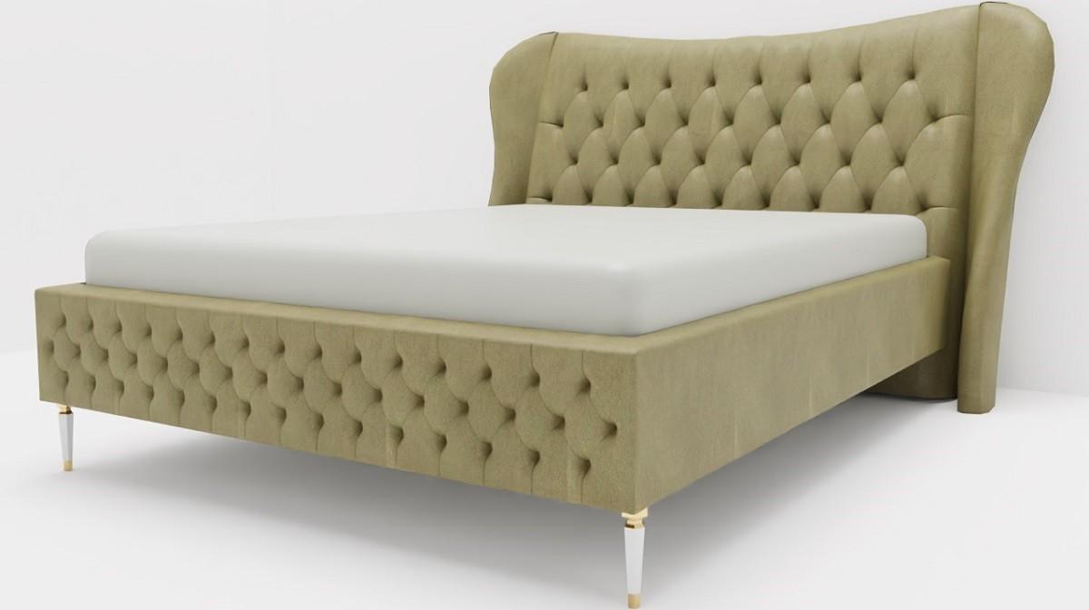 Pat Dogtas LORENTA Jasmin 160x200cm Velvet Oliv