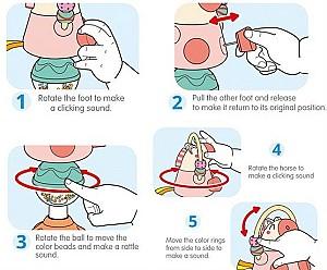 Jucarie bebelus Hola Toys 3150A