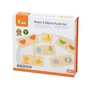 Joc de logica VIGA Forme și obiecte (44779)