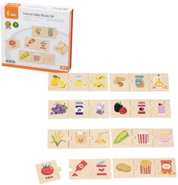 Joc de logica VIGA De la fermă la masă (44780)