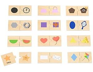 Joc de logica VIGA Forme și obiecte (44779)