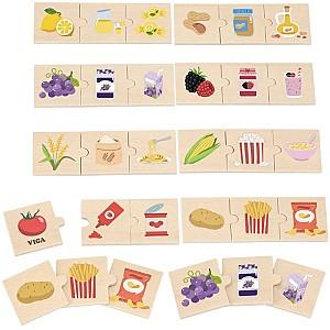 Joc de logica VIGA De la fermă la masă (44780)