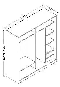 Dulap-cupe Trendy Kale 3161