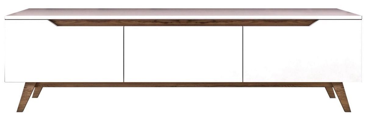 Tumba pentru televizor Trendy D1 794 Alb/Nuc (Maro)