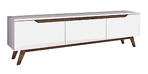 Tumba pentru televizor Trendy D1 794 Alb/Nuc (Maro)