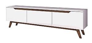 Tumba pentru televizor Trendy D1 794 Alb/Nuc (Maro)