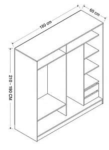 Dulap-cupe Trendy Kale 3176