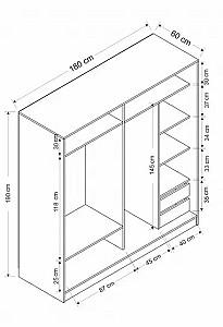 Dulap-cupe Trendy Kale 3174