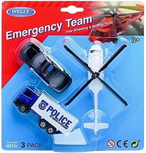 Masina jucarie Welly Police 95210-3B(B)