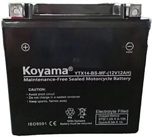 Acumulator auto Koyama moto YTX14-BS 12V 12Ah 200A