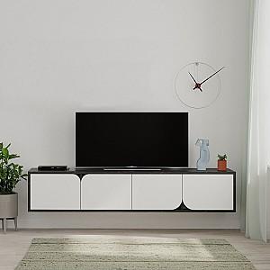 Tumba pentru televizor DECO Spark Bendir/White