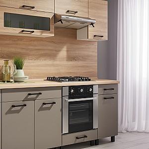 Set mobila bucatarie Ambianta Iris 2.6 m (gri, bardolino)