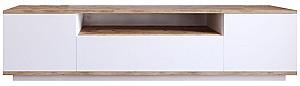Tumba pentru televizor Trendy FR7-AW Pin Atlantic (Maro)/Alb