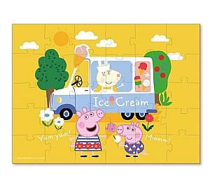 Puzzle Dodo Înghețata preferată a lui Peppa (200300)