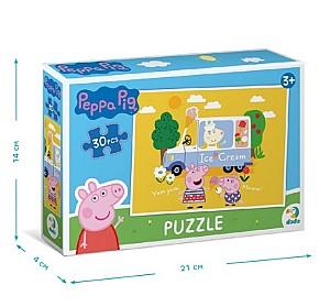 Puzzle Dodo Înghețata preferată a lui Peppa (200300)