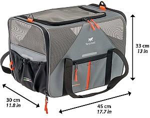 Transportator de pisici Ferplast Voyager 350 Grey