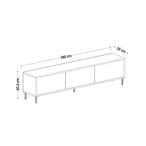 Tumba pentru televizor Trendy Imaj Antracit (Gri)