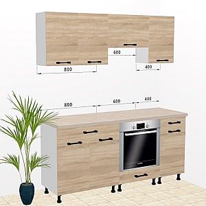 Set mobila bucatarie Ambianta Iris 1.8 m Bardolino