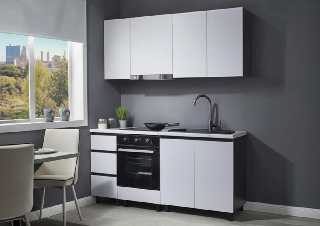 Set mobila bucatarie Ambianta Astra 1.8 m Alb