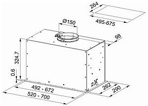 Hota Franke FBFE BK Matte A52