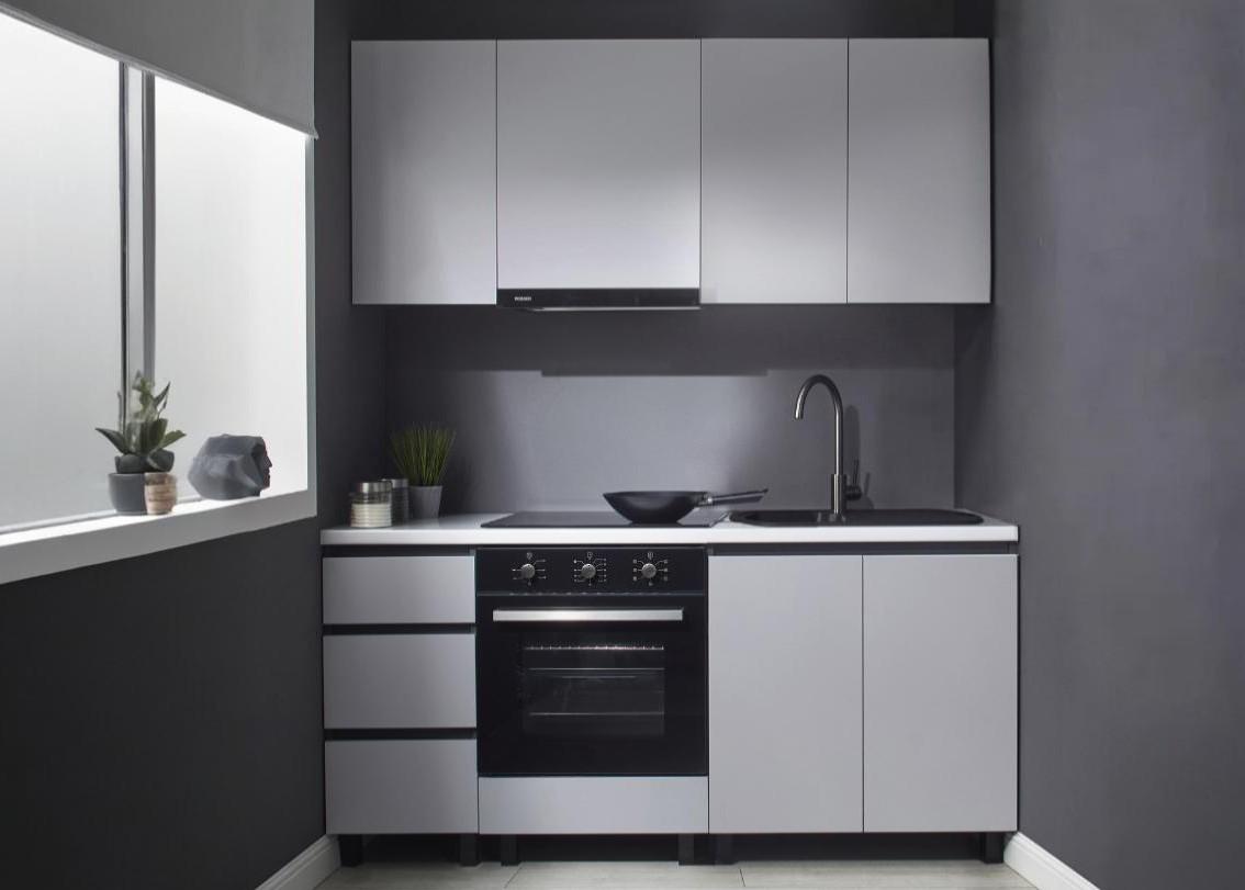 Set mobila bucatarie Ambianta Astra 1.8 m Gri