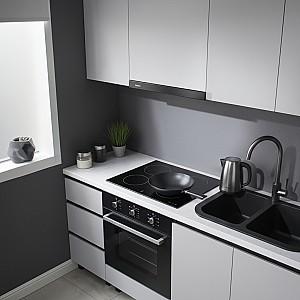 Set mobila bucatarie Ambianta Astra 2.6 m Gri