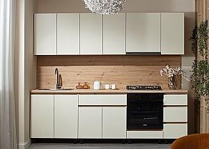 Set mobila bucatarie Ambianta Astra 2.6 m Artisan / Crem