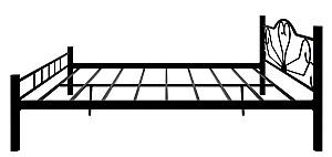 Pat Evger K-50 140x200cm Negru