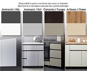 Set mobila bucatarie Ambianta Astra 2 m Alb