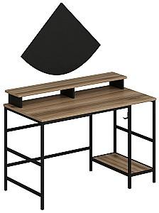 Masa de birou Trendy Greta L Dore (Maro)/Negru