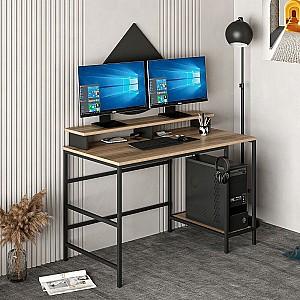 Masa de birou Trendy Greta L Dore (Maro)/Negru