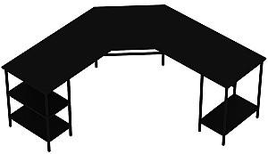 Masa de birou Trendy Power L 8537 Negru