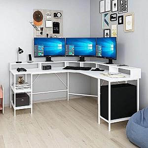 Masa de birou Trendy Power L Alb