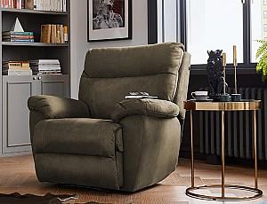 Fotoliu reclainer Dogtas ALEN GK2025 nubuck haki